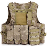 Tactics Style Men's Outdoor Vest Tactical Vest Tactical Amphibious Vest Outdoor Training Vest Vest