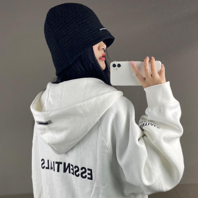 Fog Hoodie Hoodie Zipper Hooded Sweater Men High Street Loose Trendy Coat Plus Size Retro Sports Fear Of God essential