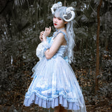 Gothic Lolita Harajuku Style Clothing Lolita Small Skirt JSK Princess Dress
