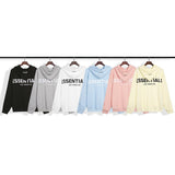 Fog Hoodie 3M Letter Reflective Men's and Women's Pullover Sweater Fear Of God