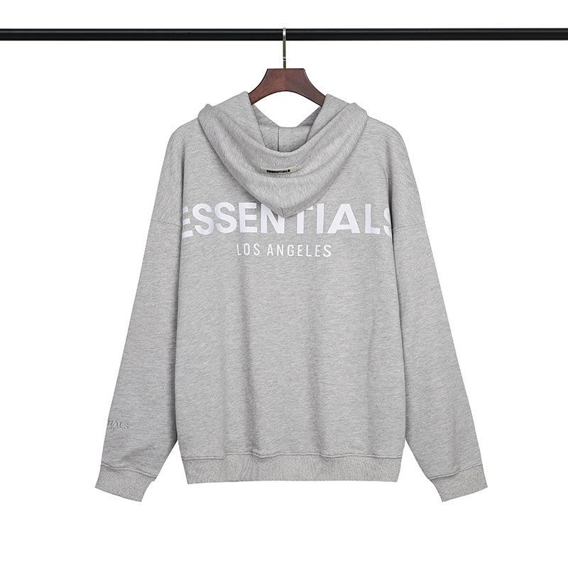 Fog Hoodie 3M Letter Reflective Men's and Women's Pullover Sweater Fear Of God