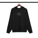 Fog Hoodie Letters AllMatch Simple Men's and Women's Hoodie Fear Of God
