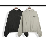 Fog Hoodie Fall Men's Clothing plus Size Cardigan Zipper Windbreaker Teenagers High Street Fashion Brand Jacket Fear Of God