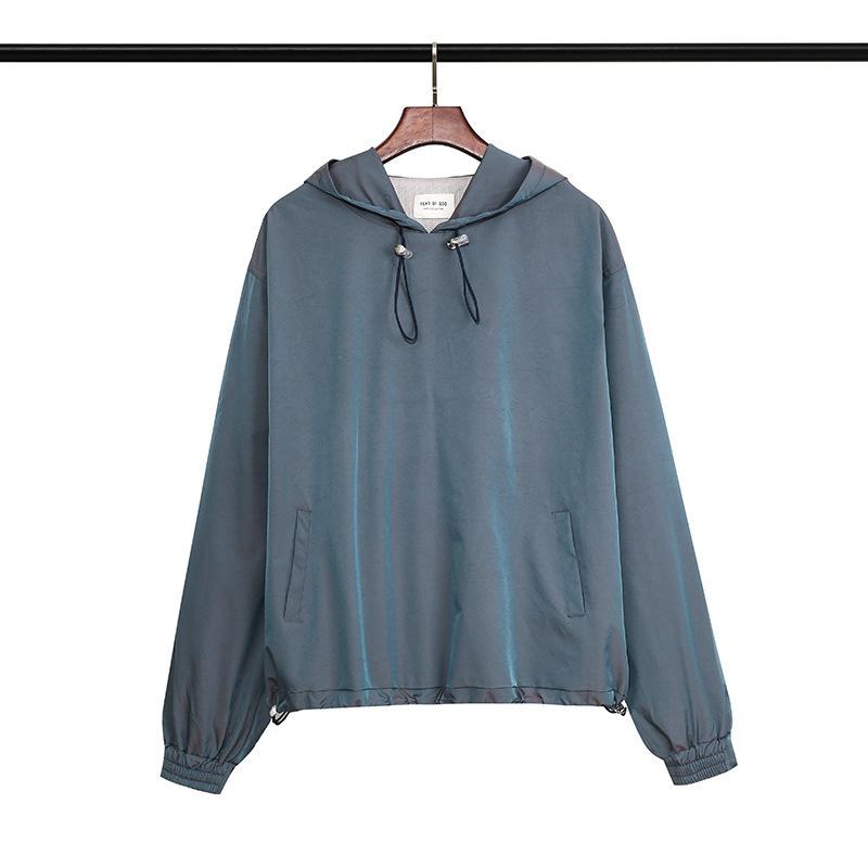 Fog Hoodie Men's Jacket plus Size Retro Sports Trench Coat Fear Of God