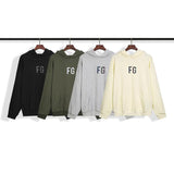 Fog Hoodie Letters AllMatch Simple Men's and Women's Hoodie Fear Of God