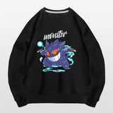 Men and Women Pokemon Pikachu Hoodie Pokémon round Neck Sweater