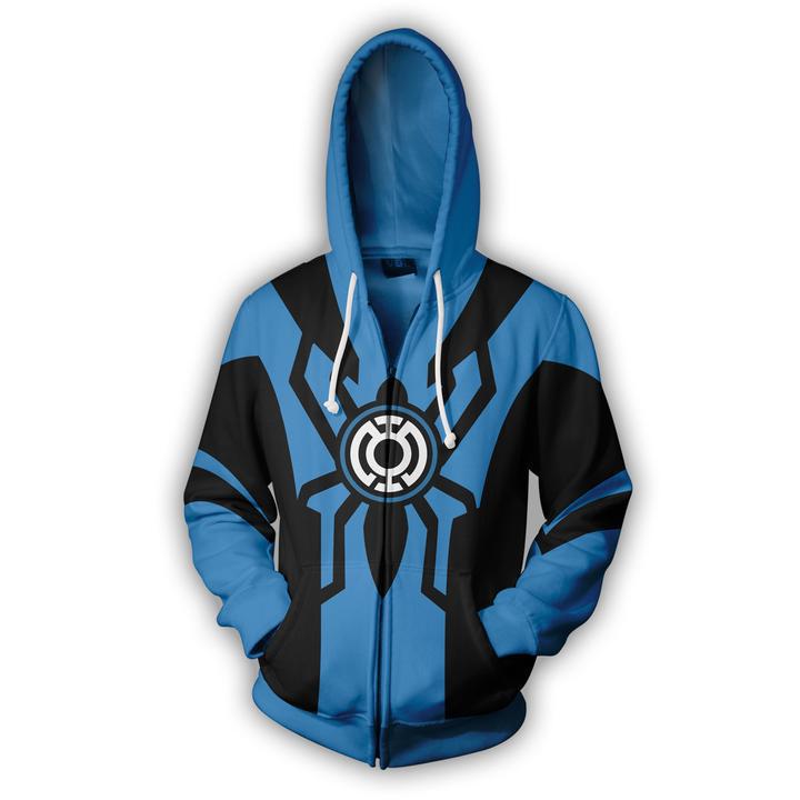 Men Spider Hoodie Spider-Man Sweater Sports Zipper Sweater