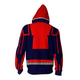 Men Spider Hoodie 3D Printed Spider-Man Cardigan Hoodie