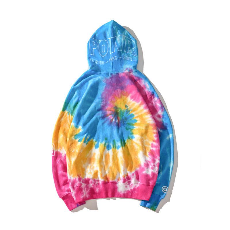 Shark Print Hoodie Autumn and Winter Men's Cotton Color Sweater