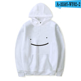 Dreamwastaken Men's Novelty Hoodies Dream Merch Shirt 2D Printed Casual Fashion Loose Hooded Sweater
