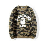 Shark Print Sweatshirts Fashion Brand Men and Teenagers plus Size Student Pullover