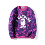 Shark Print Sweatshirts Fashion Brand Men and Teenagers plus Size Student Pullover