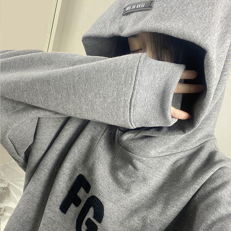 Fog Fear Of God Essentials Hoodie FG Hooded Sweater for Men and Women Same Style Loose Hoodie plus Size Retro Sports Essl