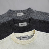 Fog Round Neck Pullover Loose Sweater Men's Knitted Shirt Outer Wear Plus Size Retro Sports Fear Of God essential
