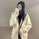 Fog Hoodie Hoodie Zipper Hooded Sweater Men High Street Loose Trendy Coat Plus Size Retro Sports Fear Of God essential