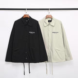 Fog Jacket Autumn and Winter Loose Casual Coach Jacket Coat Fear Of God