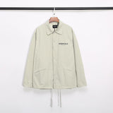 Fog Jacket Autumn and Winter Loose Casual Coach Jacket Coat Fear Of God