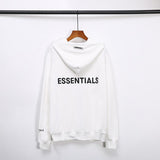 Fog Hoodie Double Line Men's Zipper Hooded Jacket Fear Of God