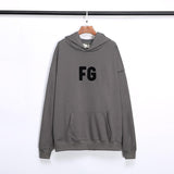 Fog Hoodie High Street FG Cotton Terry Men's and Women's Hoodie Hoodies Fear Of God