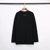 Fog Sweatshirt High Street FG Letter Print Simple Cotton round Neck Men's and Women's Long Sleeves Tshirt Fear Of God