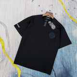 CHH Chrome Heart T Shirt Spring/Summer round Neck Short Sleeve T-shirt Men's and Women's Tops