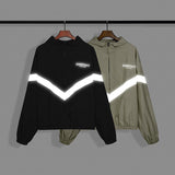 Fog Hoodie Double Line Sportswear Reflective Hooded Jacket Jacket Fear Of God