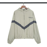 Fog Hoodie Double Line Sportswear Reflective Hooded Jacket Jacket Fear Of God