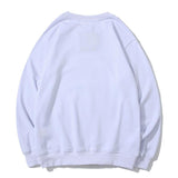 Shark Print Sweatshirts Autumn and Winter Men's Printed Cotton Terry round Neck Sweater T-shirt
