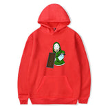 Dreamwastaken Men's Novelty Hoodies Dream Merch Shirt 2D Printed Casual Fashion Loose Hooded Sweater