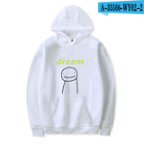 Dreamwastaken Men's Novelty Hoodies Dream Merch Shirt 2D Printed Casual Fashion Loose Hooded Sweater
