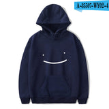 Dreamwastaken Men's Novelty Hoodies Dream Merch Shirt 2D Printed Casual Fashion Loose Hooded Sweater