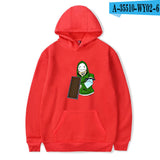 Dreamwastaken Men's Novelty Hoodies Dream Merch Shirt 2D Printed Casual Fashion Loose Hooded Sweater