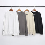Fog Sweatshirt Street Tide Brand Letter Printed Crew Neck Sweatshirt Men's and Women's Loose Pullover Undershirt Coat Fear Of God