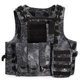 Tactics Style Men's Outdoor Vest Tactical Vest Tactical Amphibious Vest Outdoor Training Vest Vest