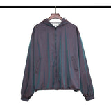 Fog Hoodie High Street Fashion Brand Men's Gradient Large Size Retro Sports Double Zipper Jacket Trench Coat Fear Of God