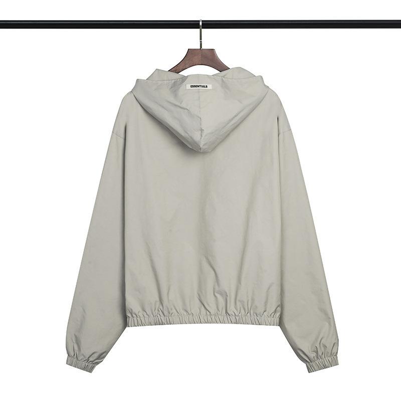 Fog Hoodie Fall Men's Clothing plus Size Cardigan Zipper Windbreaker Teenagers High Street Fashion Brand Jacket Fear Of God
