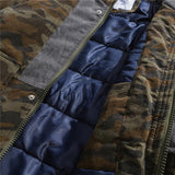 Tactics Style Men Sweatshirts & Hoodies Workwear Camouflage Coat Men's Winter Jacket Cotton-Padded Jacket