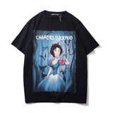 Charlie Luciano T Shirt Dark Fairy Tale Series Snowyprincess Cotton Loose