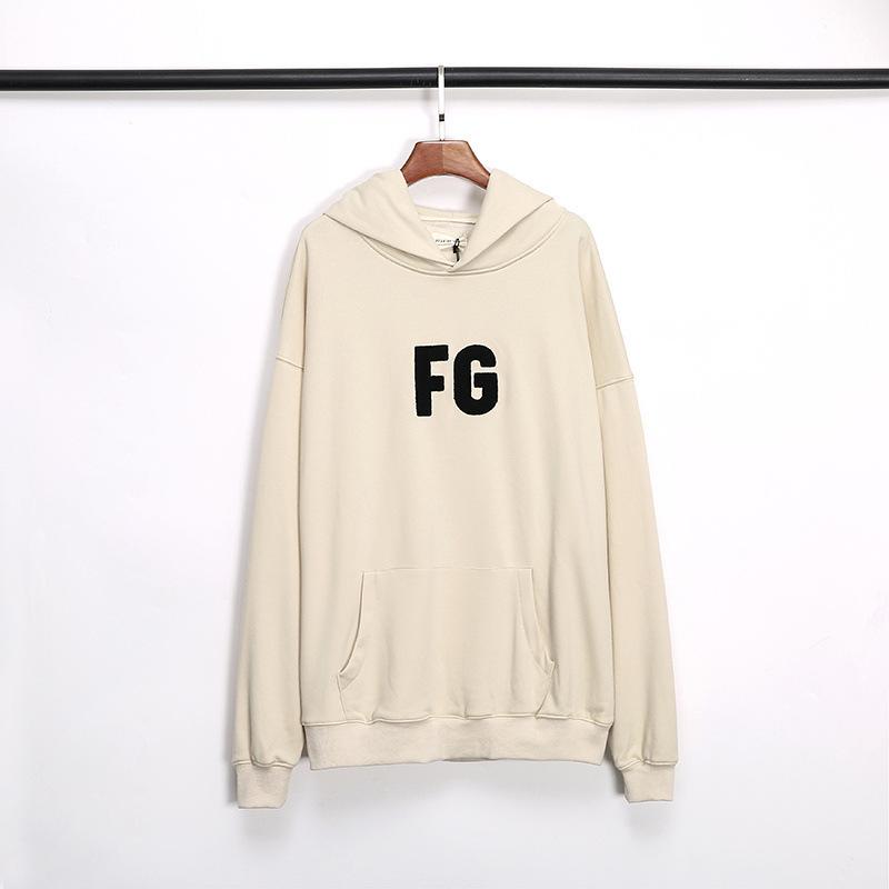 Fog Hoodie High Street FG Cotton Terry Men's and Women's Hoodie Hoodies Fear Of God