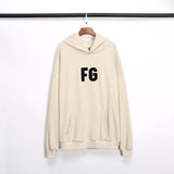 Fog Hoodie High Street FG Cotton Terry Men's and Women's Hoodie Hoodies Fear Of God