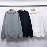 Fog Hoodie High Street Reflective Letters Embroidered Hoodie Men and Women Baggy Coat Fear Of God