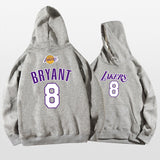 In Memory of Kobe Hoodie Kobe Commemorative Edition No. 8 Hooded Sweater Sports Loose