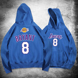 In Memory of Kobe Hoodie Kobe Commemorative Edition No. 8 Hooded Sweater Sports Loose