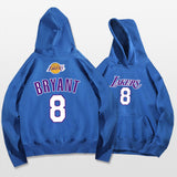 In Memory of Kobe Hoodie Kobe Commemorative Edition No. 8 Hooded Sweater Sports Loose