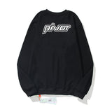 Off White Sweatshirts Long Sleeve round Neck Sweater for Men and Women