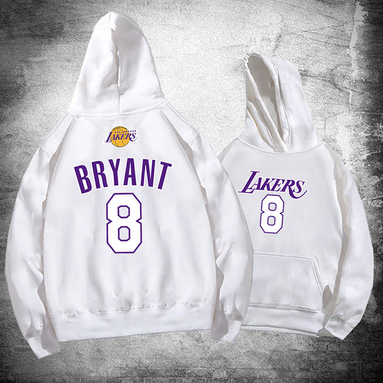 In Memory of Kobe Hoodie Kobe Commemorative Edition No. 8 Hooded Sweater Sports Loose