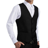 Tuxedo Vests Fall Slim Fit Suit Vest Men Gentleman Suit Vest Vest Business Leisure Professional Formal Wear