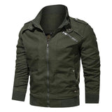 Tactics Style Men Outdoor Windproof Coat Men Casual Jacket Autumn Men's Stand Collar Jacket Jacket Men