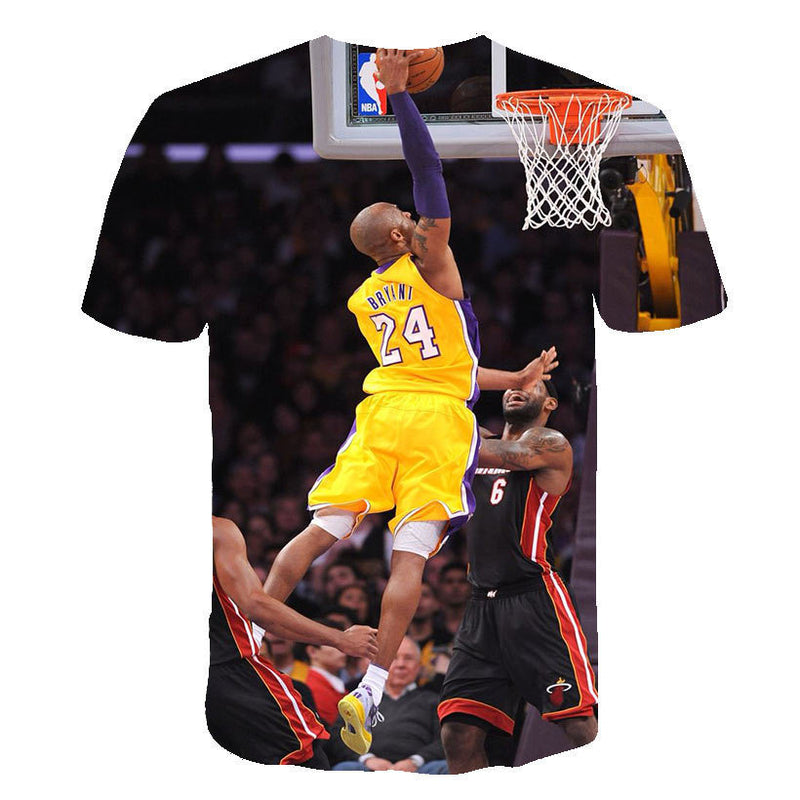 In Memory of Kobe T Shirt Kobe Casual 3D Printed T-shirt