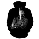 In Memory of Kobe Hoodie Kobe Printed 3D Sweater Commemorative